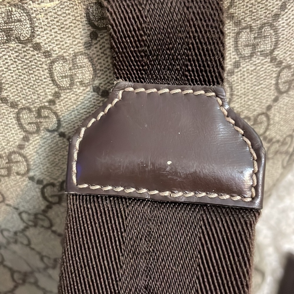 Gucci Interlocking G Backpack Gg Coated Canvas Me… - image 7